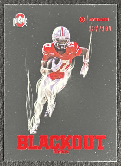 Carnell Tate 2025 ONIT Athlete Ohio State Buckeyes Blackout Team Color /199 Titans Default Title Sports Trading Cards
