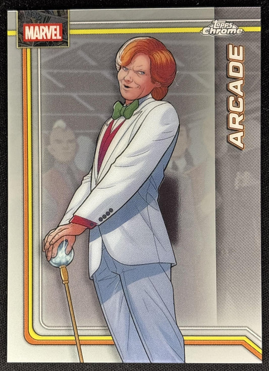 Arcade 2026 Topps Chrome Marvel Comics Sports Trading Cards