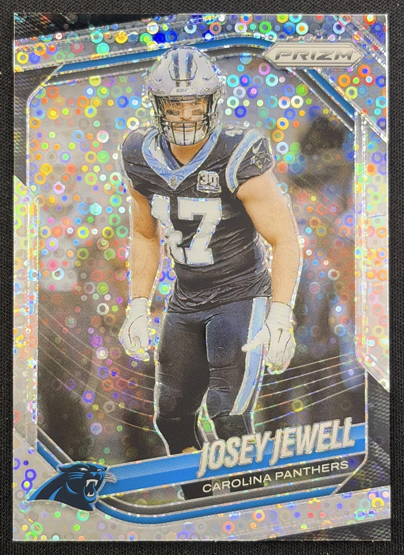Josey Jewell 2025 Panini Prizm No Huddle Panthers