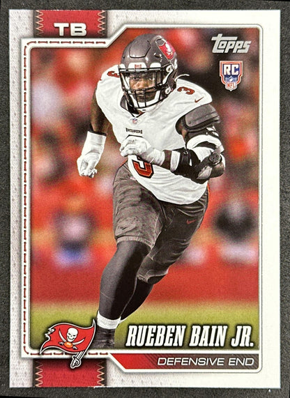 Rueben Bain Jr. 2026 Topps Flagship Rookie Buccaneers Sports Trading Card