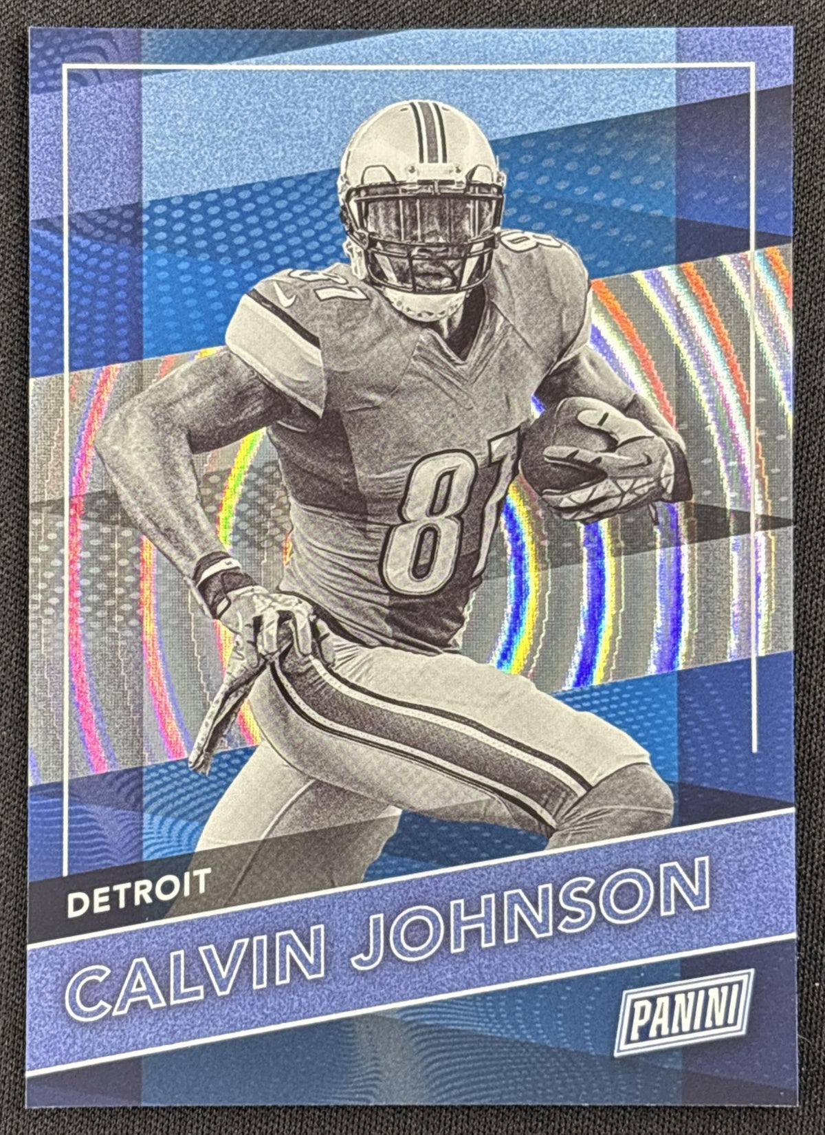 Calvin Johnson 2026 Panini NSCC Silver Pack Foil