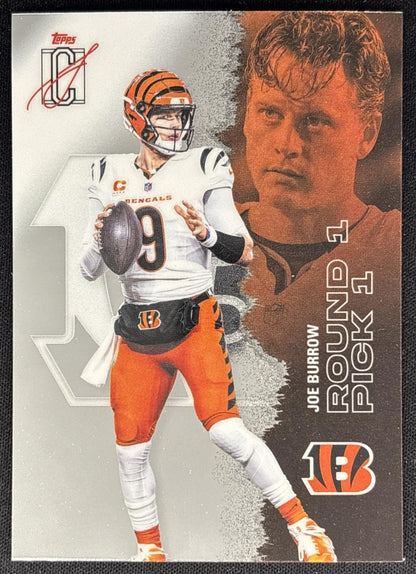 Joe Burrow 2025 Topps Signature Class Chrome Veteran Bengals Sports Trading Cards
