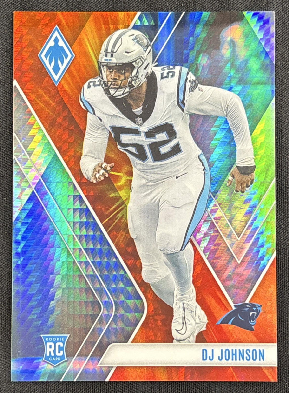 DJ Johnson 2023 Panini Phoenix Fire Burst /340 Panthers