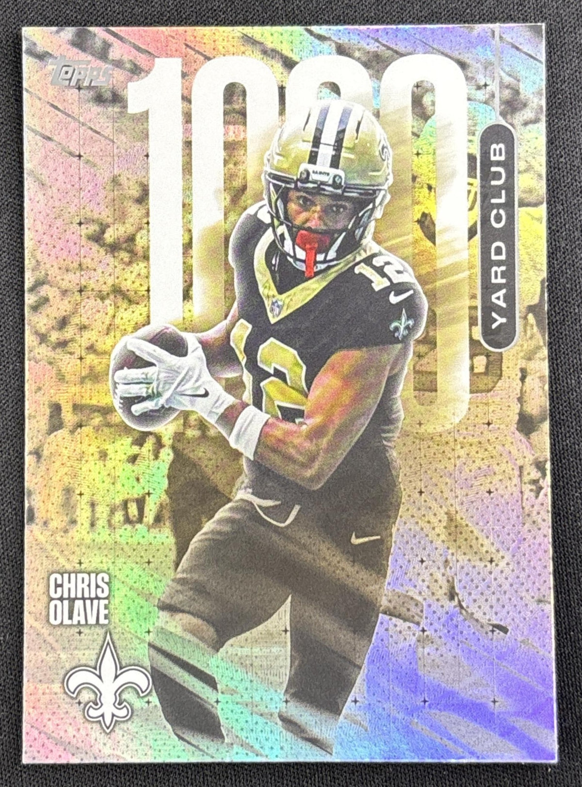 Chris Olave 2026 Topps 1000 Yard Club Saints