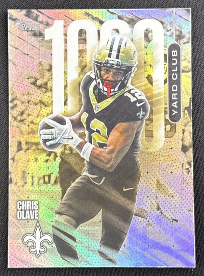 Chris Olave 2026 Topps 1000 Yard Club Saints
