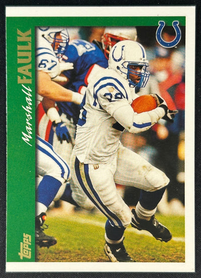 Marshall Faulk 1997 Colts Default Title Sports Trading Card