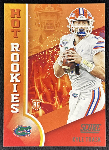 Kyle Trask 2021 Panini Score Hot Rookies Gators front