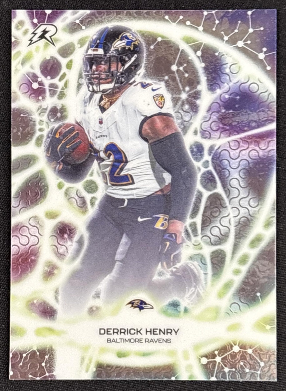 Derrick Henry 2025 Topps Resurgence Protonyx Ravens
