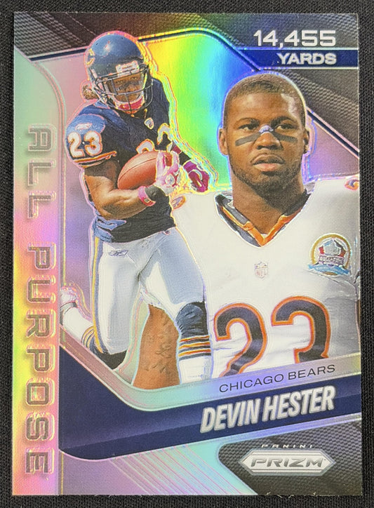 Devin Hester 2025 Panini Prizm All Purpose Silver Bears