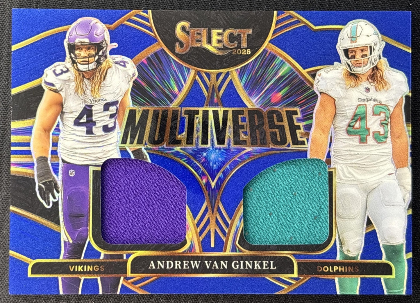 Andrew Van Ginkel 2025 Panini Select Multiverse Jerseys Blue Prizm Default Title Sports Trading Cards