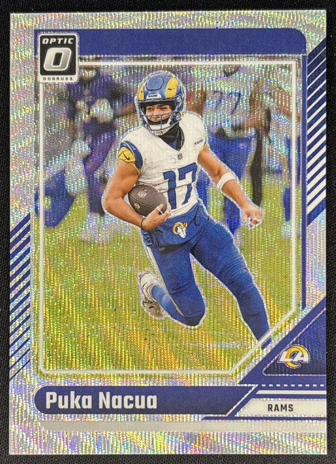 Puka Nacua 2024 Panini Donruss Optic Wave /300 Rams