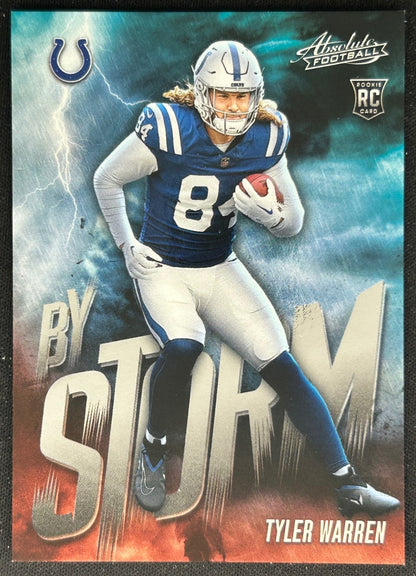 Tyler Warren 2025 Panini Absolute By Storm Colts Sports Trading Cards