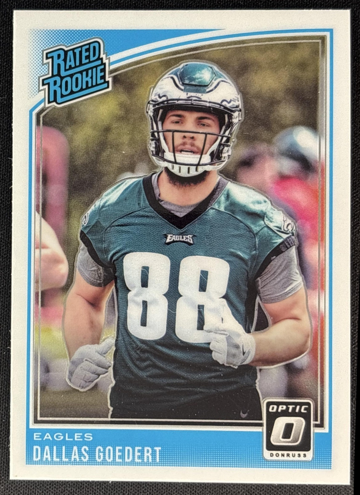Dallas Goedert 2018 Panini Donruss Optic Eagles