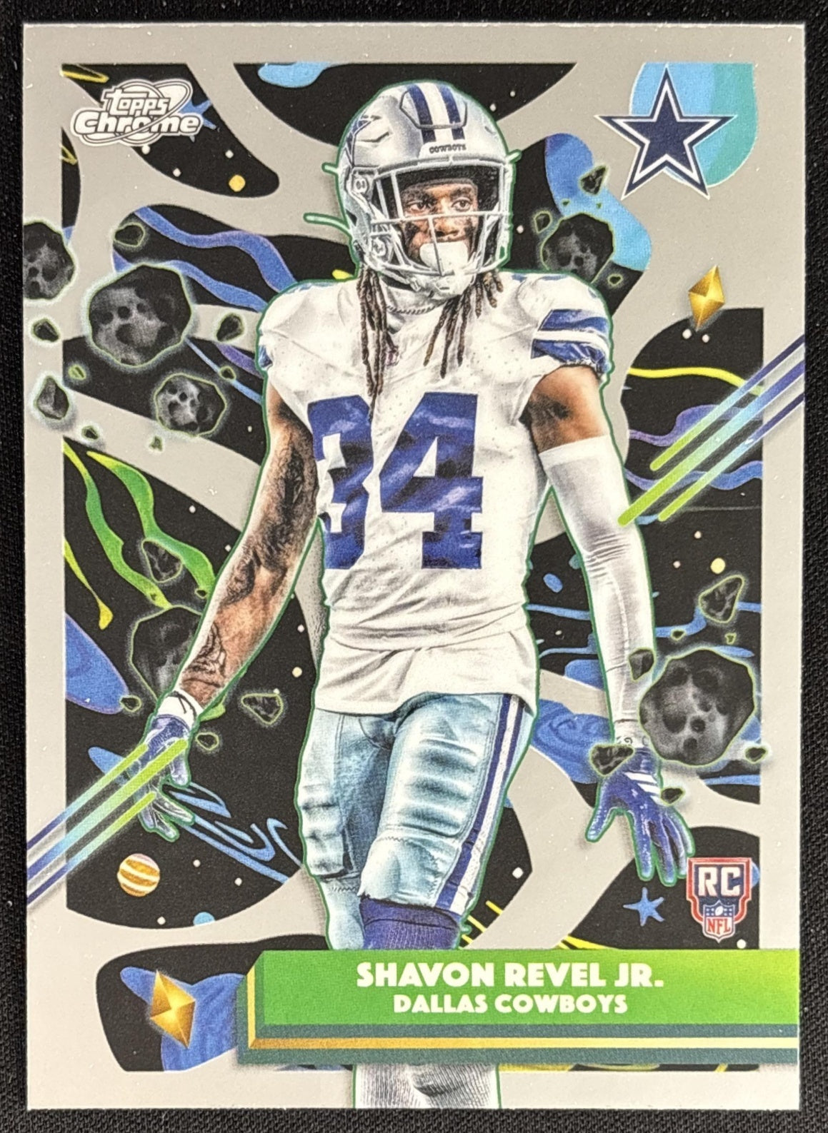 Shavon Revel Jr. 2025 Topps Cosmic Chrome Cowboys