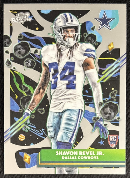 Shavon Revel Jr. 2025 Topps Cosmic Chrome Cowboys