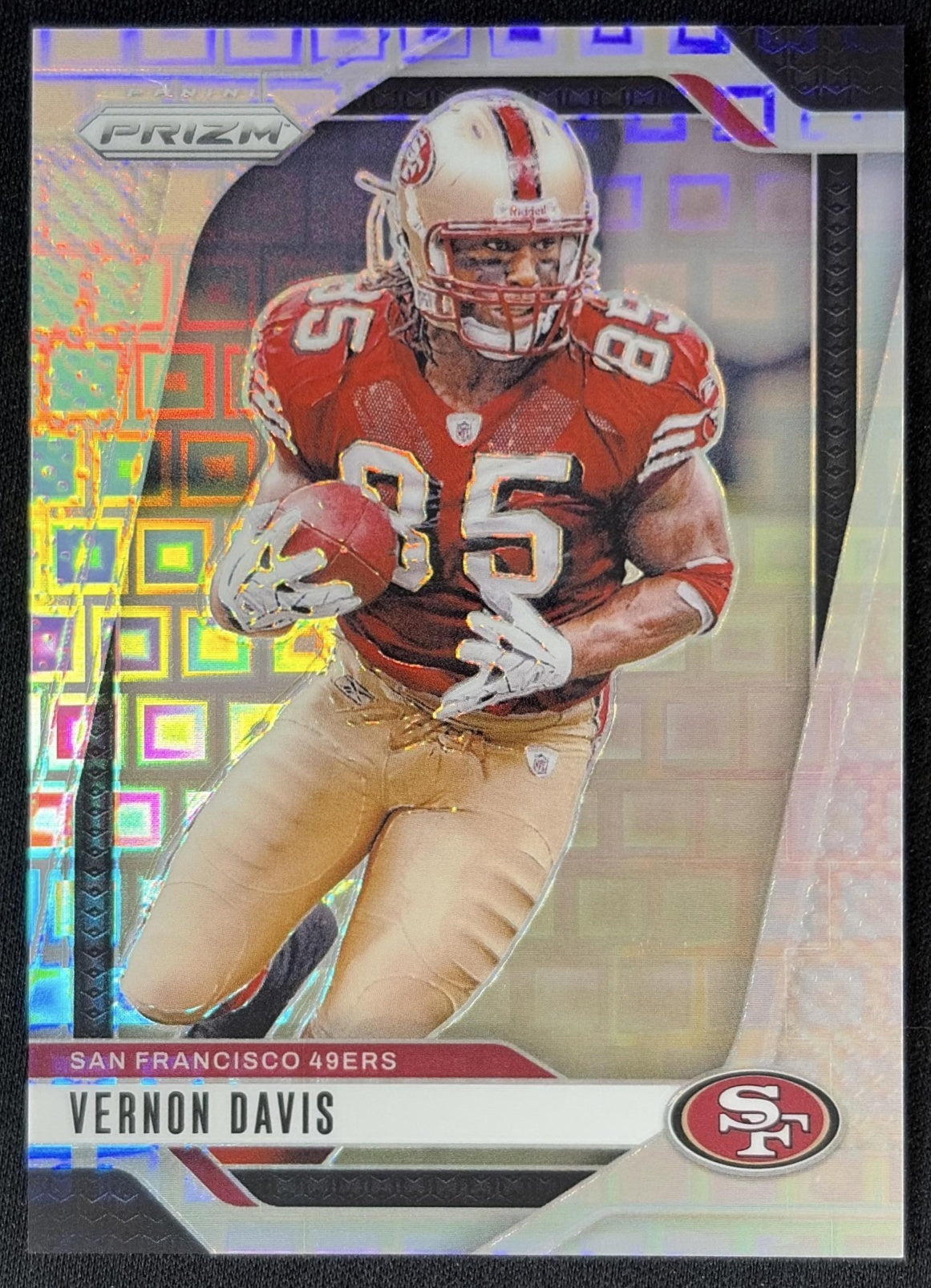 Vernon Davis 2024 Panini Prizm Pandora /400 49ers front