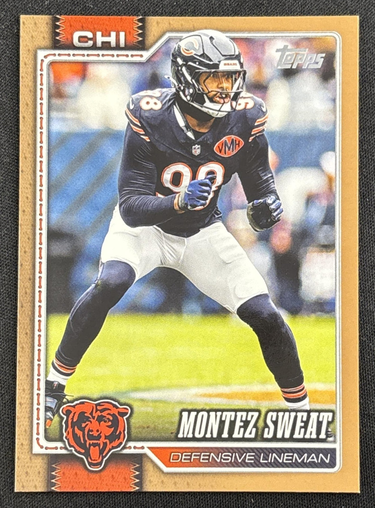 Montez Sweat 2026 Topps Gold /2026 Bears