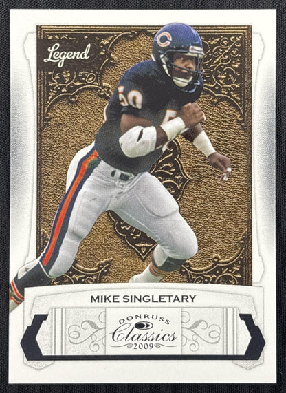 Mike Singletary 2009 Panini Donruss Classics /999 Bears