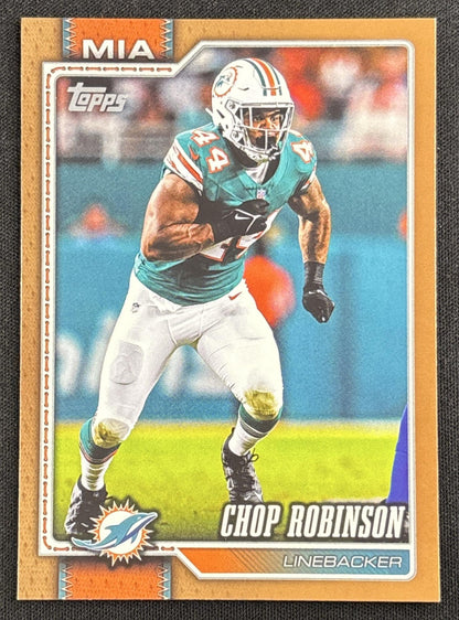 Chop Robinson 2026 Topps Gold /2026 Dolphins