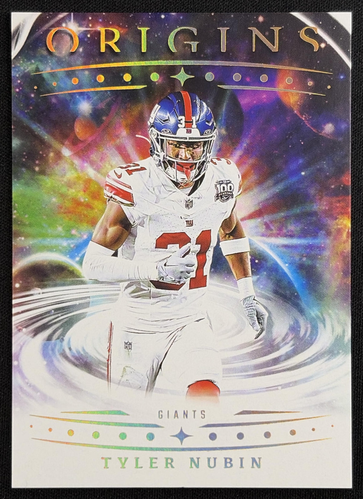 Tyler Nubin 2025 Panini Origins Giants New York Giants Sports Trading Card