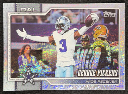 George Pickens 2026 Topps Rainbow Foil Cowboys