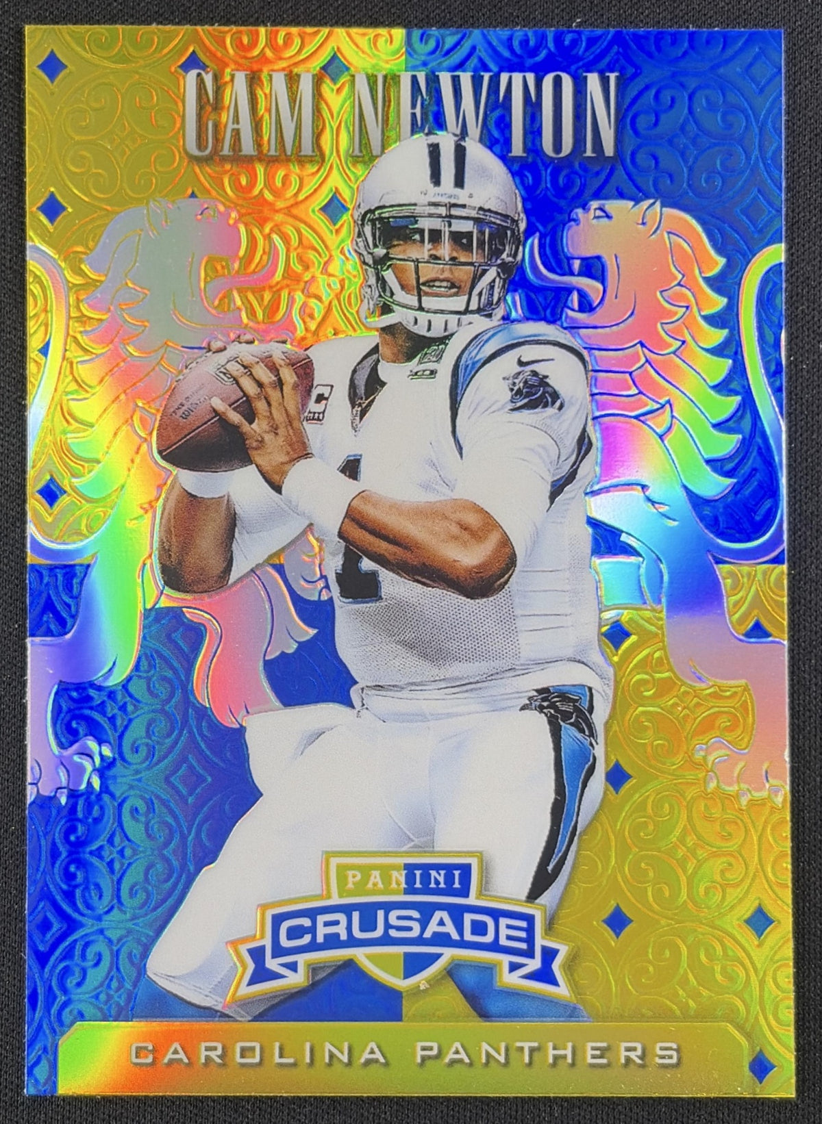 Cam Newton 2015 Panini Rookies & Stars Crusade Blue Panthers