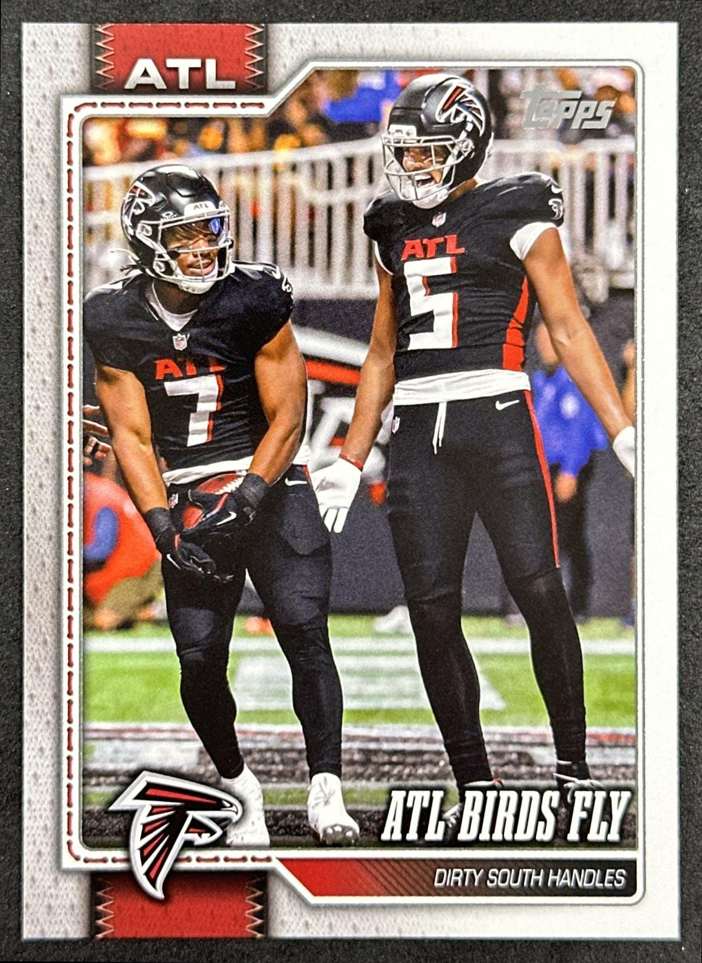 ATL Birds Fly 2026 Topps Flagship Falcons Sports Trading Cards