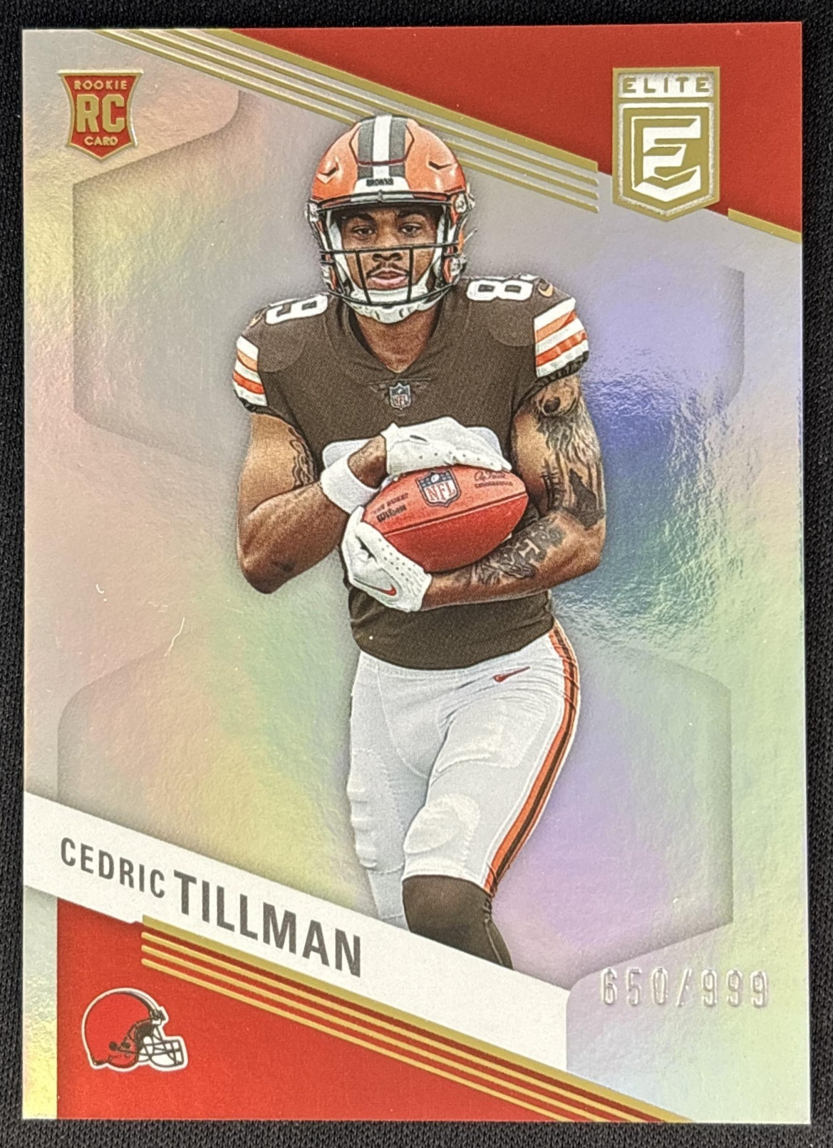 Cedric Tillman 2023 Panini Donruss Elite /999 Sports Trading Cards