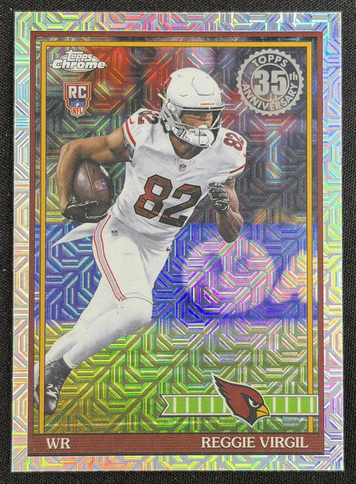 Reggie Virgil 2026 Topps 1991 Chrome Rookie Mojo Refractor Cardinals