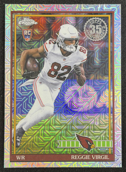 Reggie Virgil 2026 Topps 1991 Chrome Rookie Mojo Refractor Cardinals