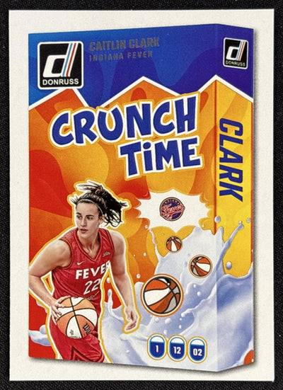 Caitlin Clark 2025 Panini Donruss WNBA Crunch Time Press Proof Fever Default Title Sports Trading Cards
