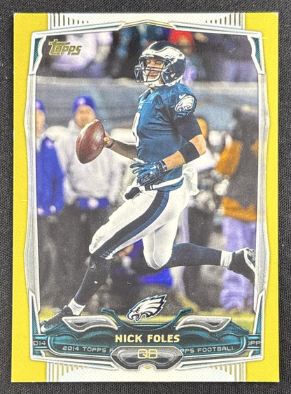 Nick Foles 2014 Topps Gold /2014 Eagles