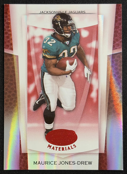 Maurice Jones-Drew 2007 Leaf Certified Materials Mirror Red /100 Jaguars