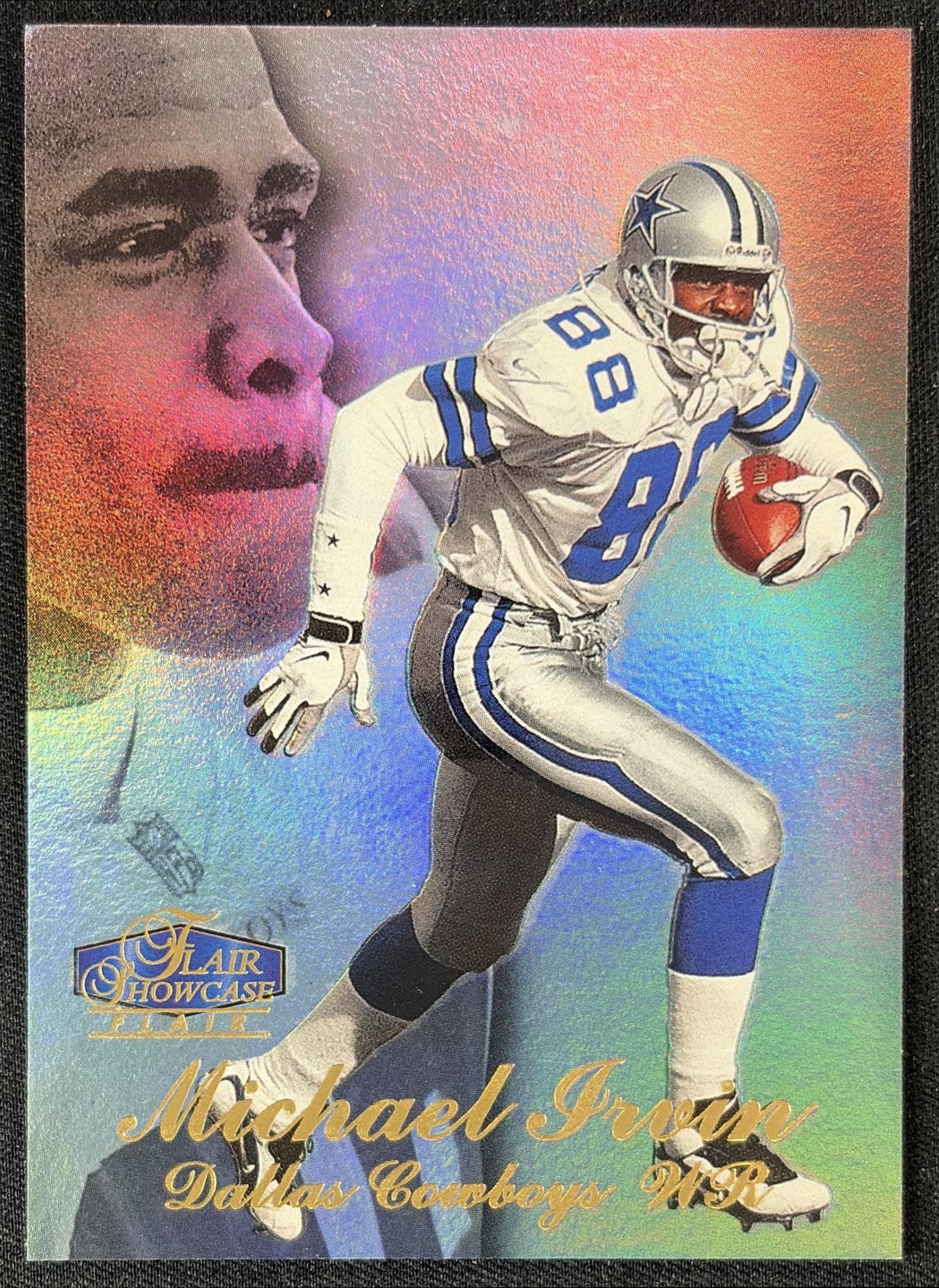 Michael Irvin 1998 Fleer Flair Showcase Row 3 Cowboys
