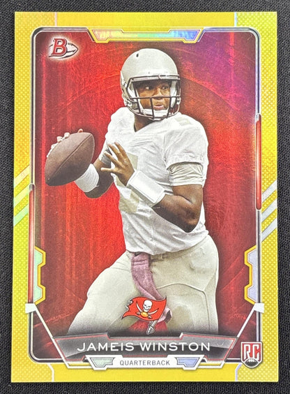 Jameis Winston 2015 Bowman Rookies Rainbow Gold /399 Buccaneers