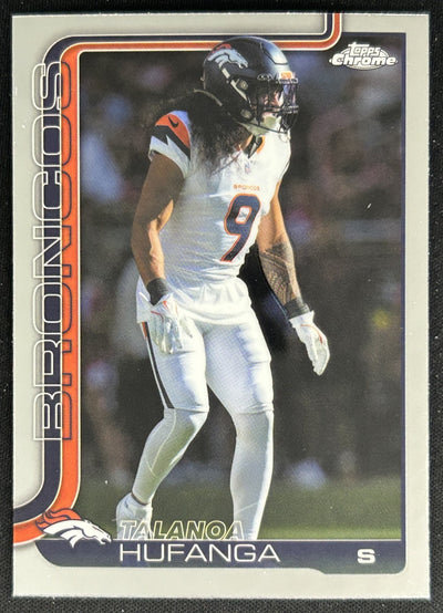 Talanoa Hufanga 2025 Topps Chrome Broncos Default Title