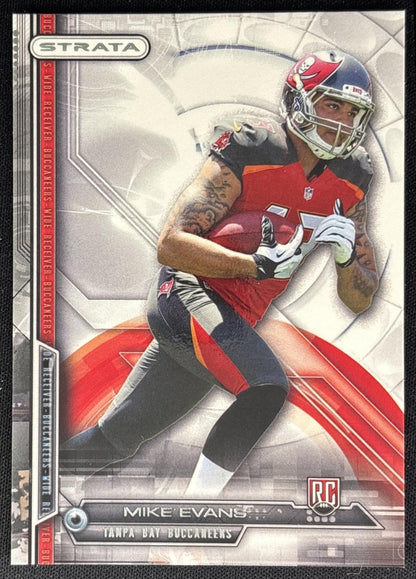 Mike Evans 2014 Topps Strata Buccaneers front
