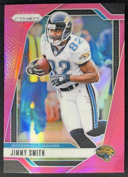 Jimmy Smith 2024 Panini Prizm Pink Jaguars front