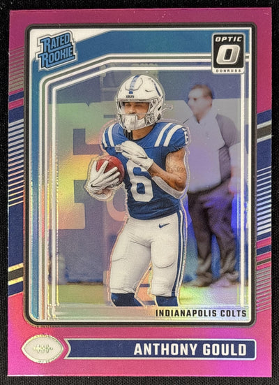 Anthony Gould 2024 Panini Donruss Optic Pink Colts Sports Trading Cards