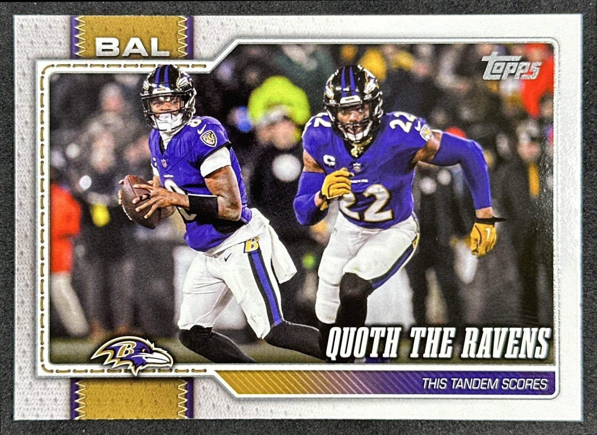 Quoth The Ravens 2026 Flagship Topps Ravens Sports Trading Cards