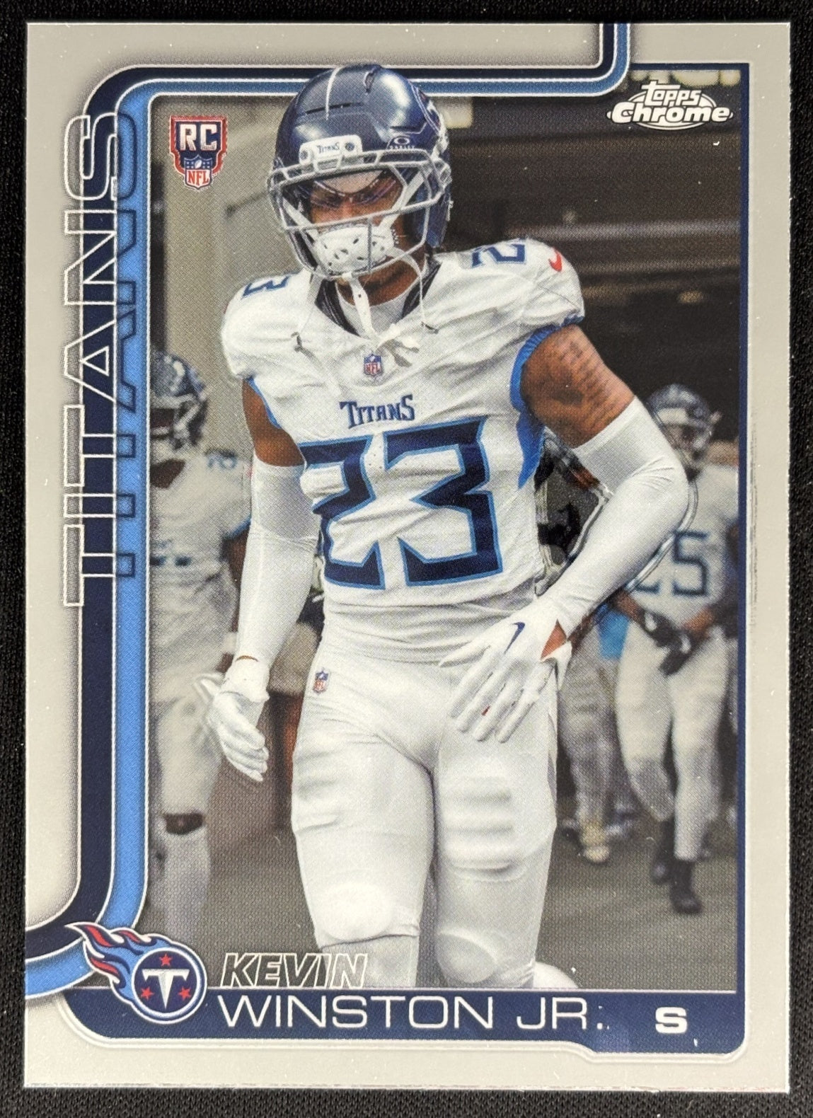 Kevin Winston Jr. 2025 Topps Chrome Rookie Titans