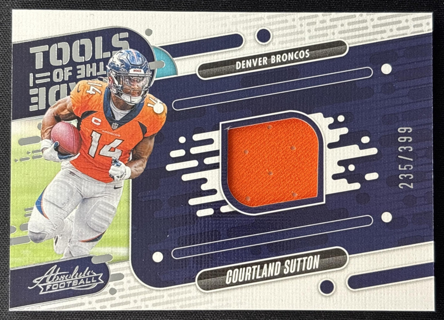 Courtland Sutton 2024 Panini Absolute Tools of the Trade /399 Broncos