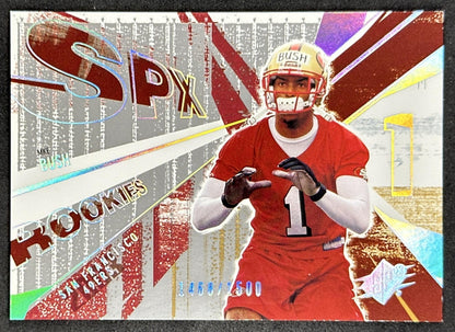 Mike Bush 2003 SPx /1500 49ers Sports Trading Cards