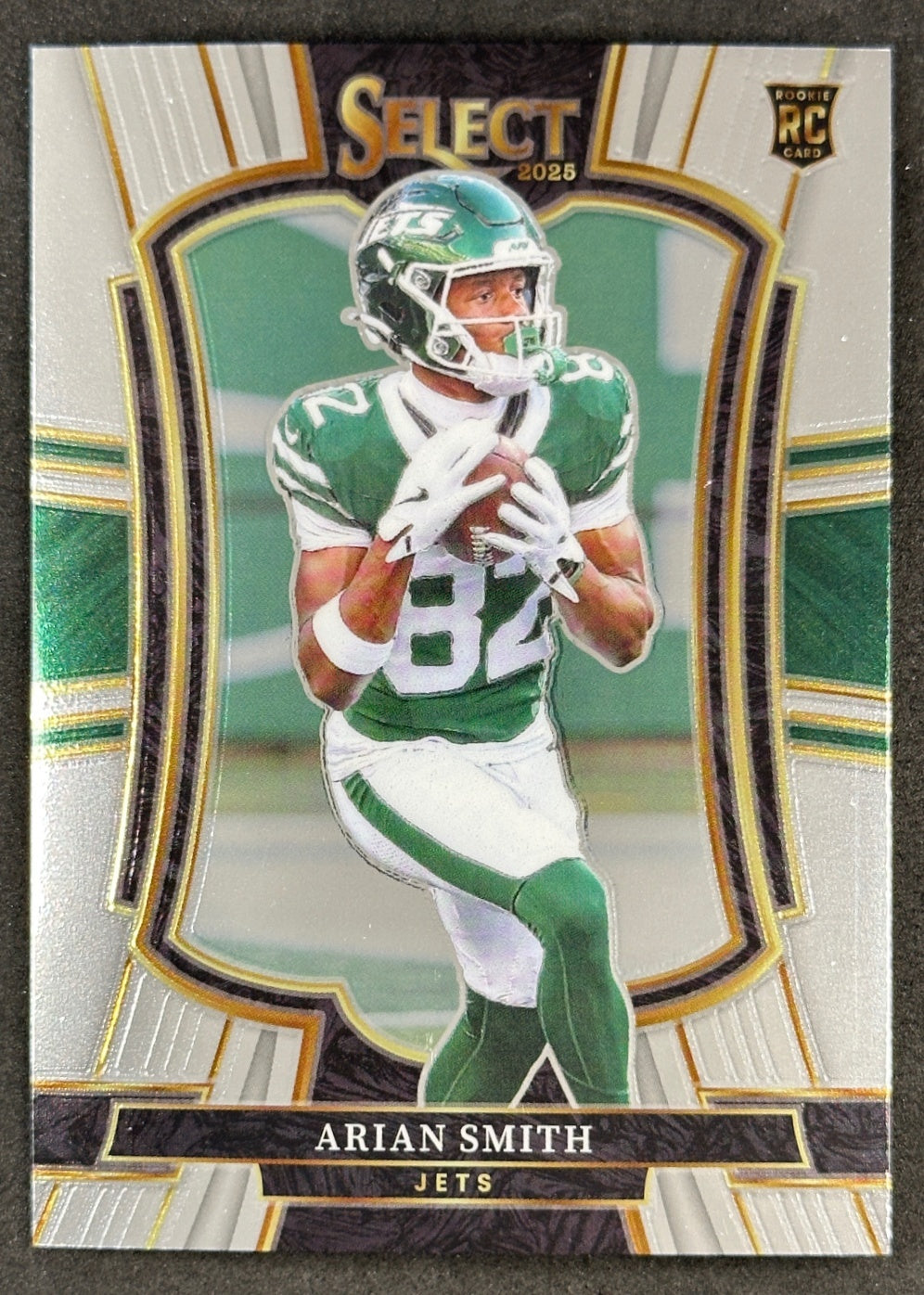 Arian Smith 2025 Select Premier Level Jets Sports Trading Cards