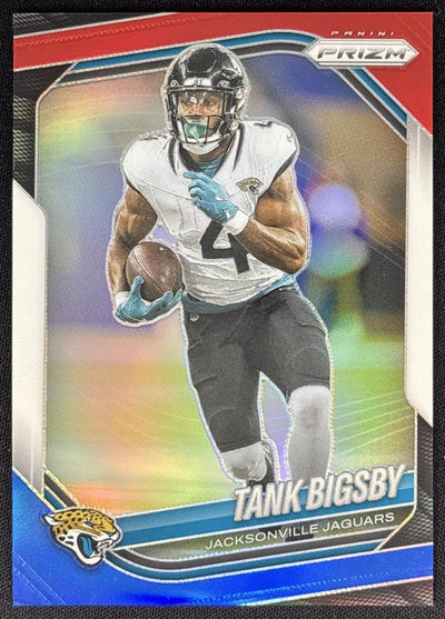 Tank Bigsby 2025 Panini Prizm Red White Blue Jaguars Sports Trading Card