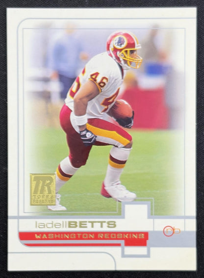 Ladell Betts 2002 Topps Reserve /999 Redskins front