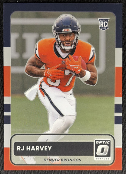 RJ Harvey 2025 Panini Donruss Optic 2015 Retro Broncos