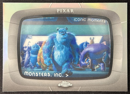 Meet the Scarers 2026 Topps Chrome Disney Iconic Moments Monsters, Inc. front