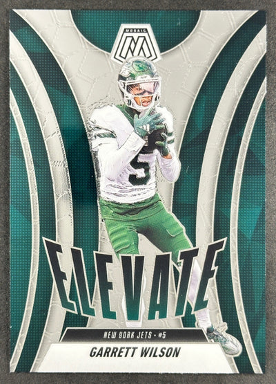 Garrett Wilson 2025 Panini Mosaic Elevate Jets Default Title Sports Trading Cards