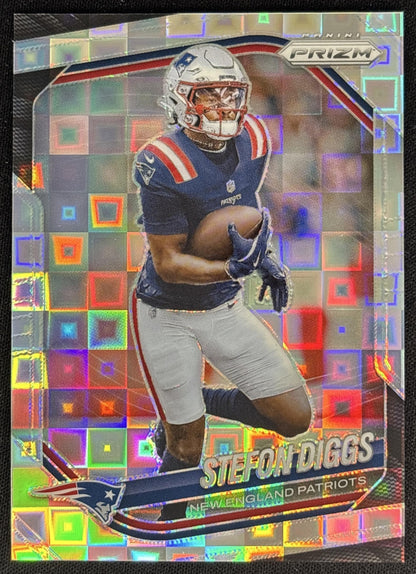 Stefon Diggs 2025 Panini Prizm Pandora /400 Patriots Sports Trading Cards